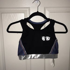 Cheerleading and Dance worlds sports bra